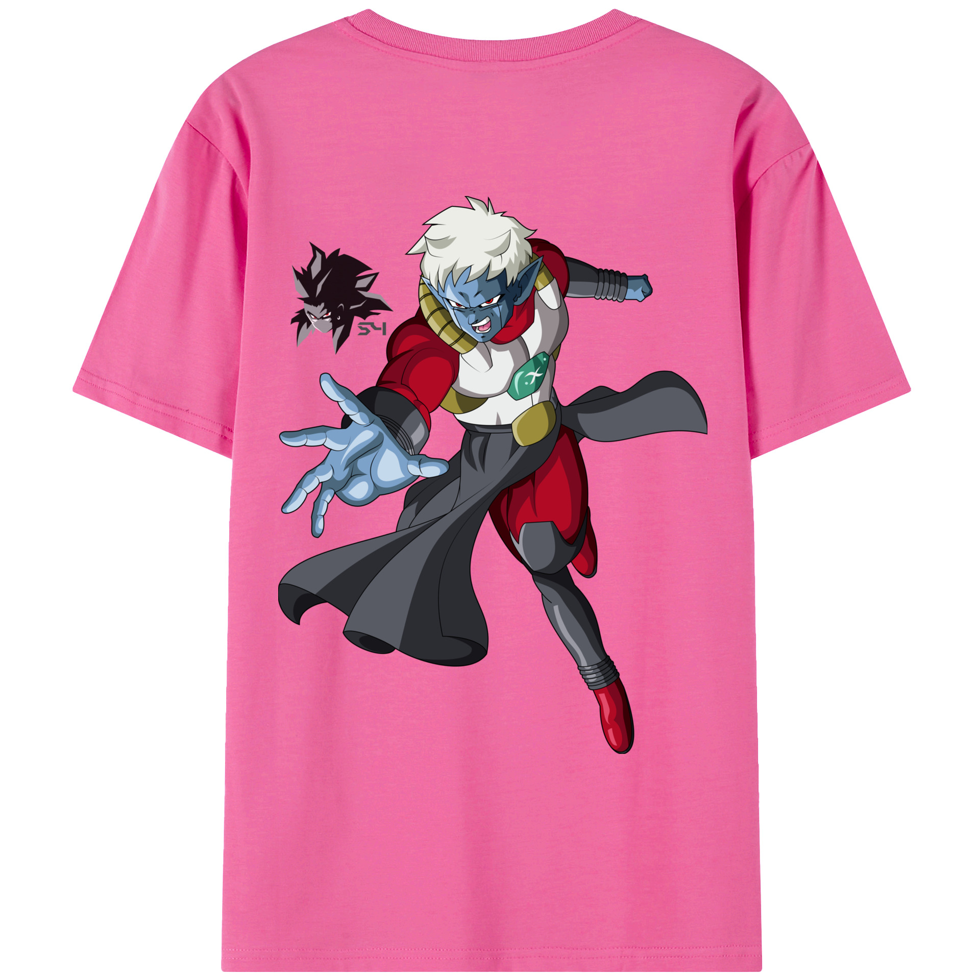 （画像用） ドラゴンボール DRAGON BALL レディース半袖Tシャツ(バックプリント)
